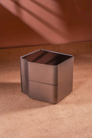 Aro Obsidian Bedside Table