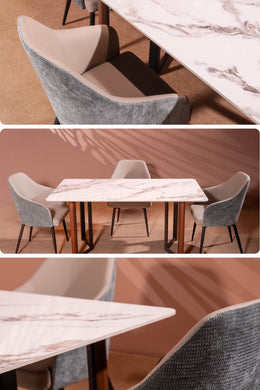 Aro Timberline Dining Table (Without Chair)